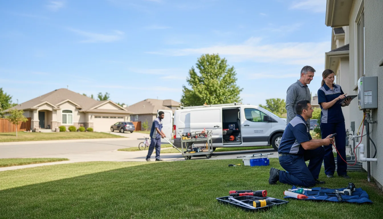 Tankless water heater service in Tahlequah, OK